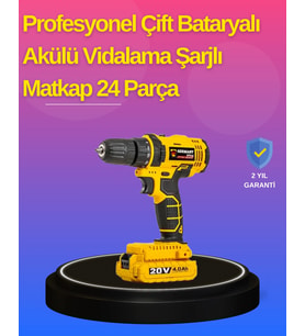 Hafif Ve Ergonomik 12v Kablosuz Matkap  Hızlı Şarj Ve Uzun Pil Ömrü