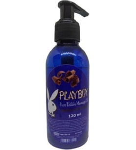 Playboy Masaj Yağı Çikolata Aromalı Pure Edible Aromaterapi 120ML / Playboy Chocolate Flavored Massa