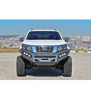 Nissan Navara Uyumlu Off Road Çelik Ön Tampon Koruma 2019-2021 Aqm-M50 Parça