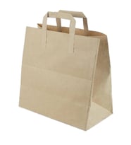 Kraft Dıştan Saplı Çanta 27x29x16cm 250 ADET