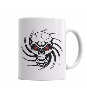 Caveira 04 Kupa Bardak Porselen