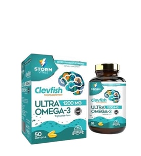 Storm Vitals Clevhish Omega Ultra 1200 50 Softjel Kapsül
