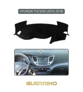 HYUNDAİ TUCSON 2016-2018TORPİDO KORUMA HALISI GRİ KENAR
