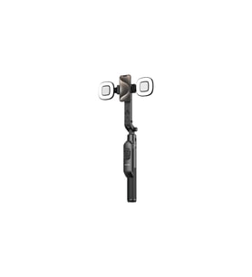 Yapay Zeka Destekli 360° Dönen Kumandalı Selfie Çubuğu ve Tripod Siyah