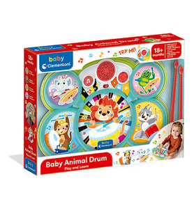 Baby Clementoni Bateria Dos Animais Cle-17598