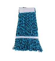Cod-Ex Dar Yedek Islak Mop Paspas Ucu Başlığı Püskül -17 Cm. -Pamuklu - 450 Gr. - Mavi - 1 Adet