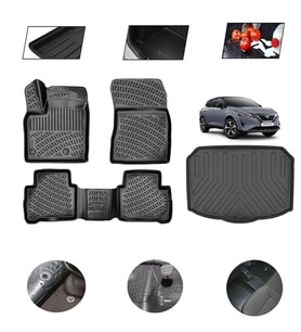 Nissan Qashqai 2025 Model 4D Bagaj Paspas Set