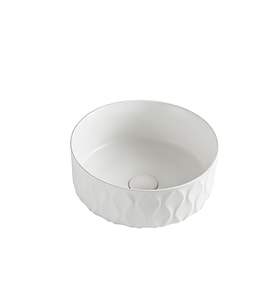 EY-4750MB Mat Beyaz Tezgah Üstü Lavabo