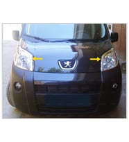 Peugeot Bipper Krom Far Çerçeve 2 parça 2008 üzeri Paslanmaz Çelik