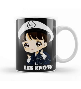 Stray Kids Lee Know Chibi Kupa Bardak Porselen