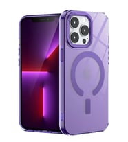 Durukar® iPhone 14 Pro Kılıf Troy Magsafe Kapak - Mor