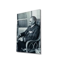 Miyrem Glasses Collection -A1^#  Atatürk Portresi Cam TabloCam Tablo (Çok Renkli)