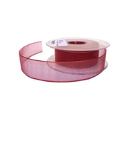 Şifon Kurdele 4 Cm (20 Metre)  Kırmızı