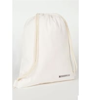 Rakerplus Krem 35x40 cm Unisex Ham Bez Büzgülü Sırt Ayakkabı Çantası