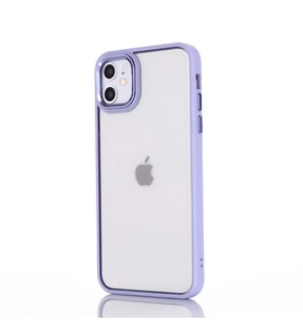 Ally iPhone 12 - 12 Pro 6.1inç Kılıf Parlak Renkli Çerçeveli Ultra Lüx TPU Sil - SSSSSS7337-4