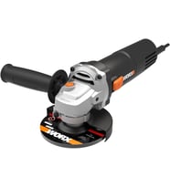 Worx Wx717 Açılı Taşlama Makinesi 750 W – Rölanti Devri 11000/Dk – 115 Mm Disk Çapı – Ilave Sap Saye (Standart)
