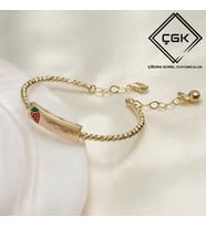 ÇGK KUYUMCULUK Çocuk Altın Kelepçe