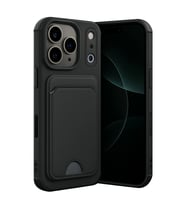 Apple İphone 17 Pro Kelvin Kartvizitli Silikon - Siyah