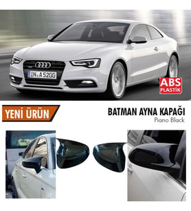 Audi A5 Yarasa Ayna Kapağı Batman Parlak Siyah Piano Black 2016-2020