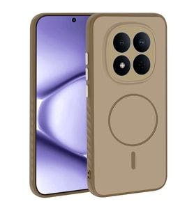 Xiaomi Redmi Note 15 Pro Uyumlu Kılıf M-safe Şarj Özellikli Zore Tea Kapak