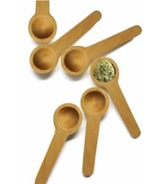 Balsa OLC06 Bambu Ölçek Kaşığı 6 Lı