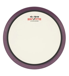 Vic Firth HHPSTR 13 İnç Heavy Hitter Stockpad Çalışma Pedi Kalın Profil Yüzey, Gerçekçi Sekme Hissi, Sessiz Pratik Egzersizi