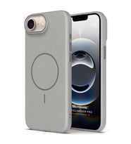 Microsonic Apple iPhone 16e Kılıf MagLeather Pro Gri (Gri)