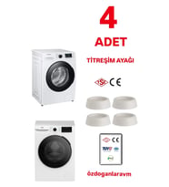 Çamaşır Buzdolabı Makinesi Beyaz Eşya Titreşim Önleyici Yükseltici Ayağı Altlığı Ayaklığı