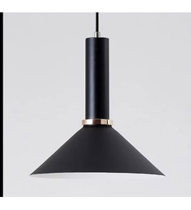 Rys Retro Metal Siyah Dekoratif Rustik Kafe Mutfak Sarkıt Avize çap 30 cm
