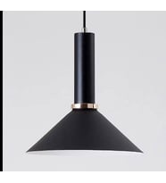 Rys Retro Metal Siyah Dekoratif Rustik Kafe Mutfak Sarkıt Avize çap 30 cm