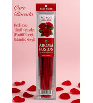 Aroma Fusion Red Rose Tütsü - Premium Tütsü × 15 Adet (Sevgi, Pozitif Enerji, Huzur)
