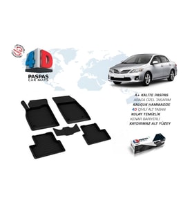 COROLLA 4D HAVUZLU PASPAS 2002 2003 2004 2005 2006 2007