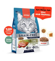 Wanpy Tahılsız Ton Balıklı Yetişkin Kedi Maması 1,5 kg