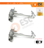 Renault Dacia Sandero Logan Duster 2 Symbol 3 804302559R İçin 2 EA Ön Sağ ve Sol Kapı Gergi Yayı