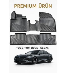 Togg T10F 2025+ Sedan 3D Oto Paspas Premium