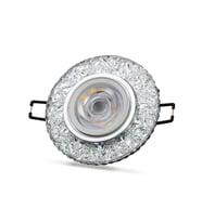 Noas Hektor Kristal Cam LED Spot 3W Ilık Beyaz YL65-1677