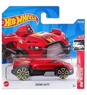 Hot Wheels Tekli Arabalar Drone Duty HCT43 (Turkuaz)