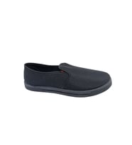 Zerhan Unisex Günlük Kullanım Keten Ayakkabı (Siyah)