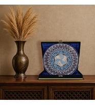 e38 EL İŞÇİLİĞİ ÇİNİ TABAK 25 CM - 6676
