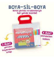 Boya Sil Boya - 2 (Marketteyim - Evdeyim - Parktayım / 2-5 Yaş)