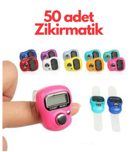 Yüzük Zikir Matik ( 50 Adet ) ( Lisinya )