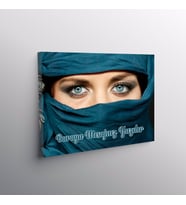 Sevgiliye Hediye Mesajlı Fotoğraflı Full Hd Kanvas Tablo