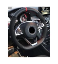 Mazda X7 Karbon Nubuk Deri Direksiyon Kılıfı