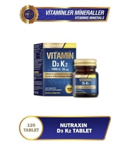 Nutraxin Vitamin D3 K2 Vitamini İçeren Takviye Edici Gıda (Krem)