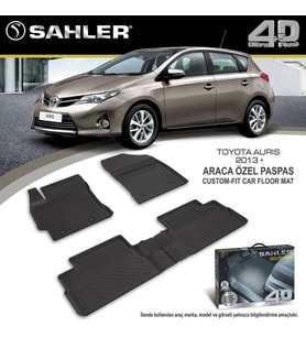 Toyota Auris Havuzlu Paspas 4,5D Sahler 2013 Sonrası
