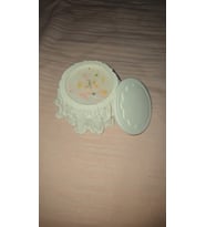 Kapaklı Kabartma Desenli Dekoratif Kokulu Soya Mum