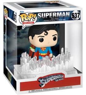Funko Pop Dc Deluxe: Superman With Crystal (1978) Figür (Krem)