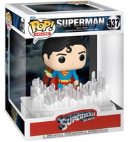 Funko Pop Dc Deluxe: Superman With Crystal (1978) Figür (Krem)