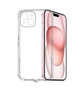 Kvy iphone 15 Plus Kamera Korumalı Süper Silikon Kılıf