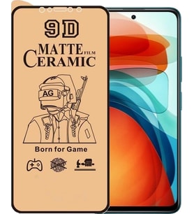 Poco X3 Gt Ekran Koruyucu 9D Mat Seramik Nano Full Kavisli
